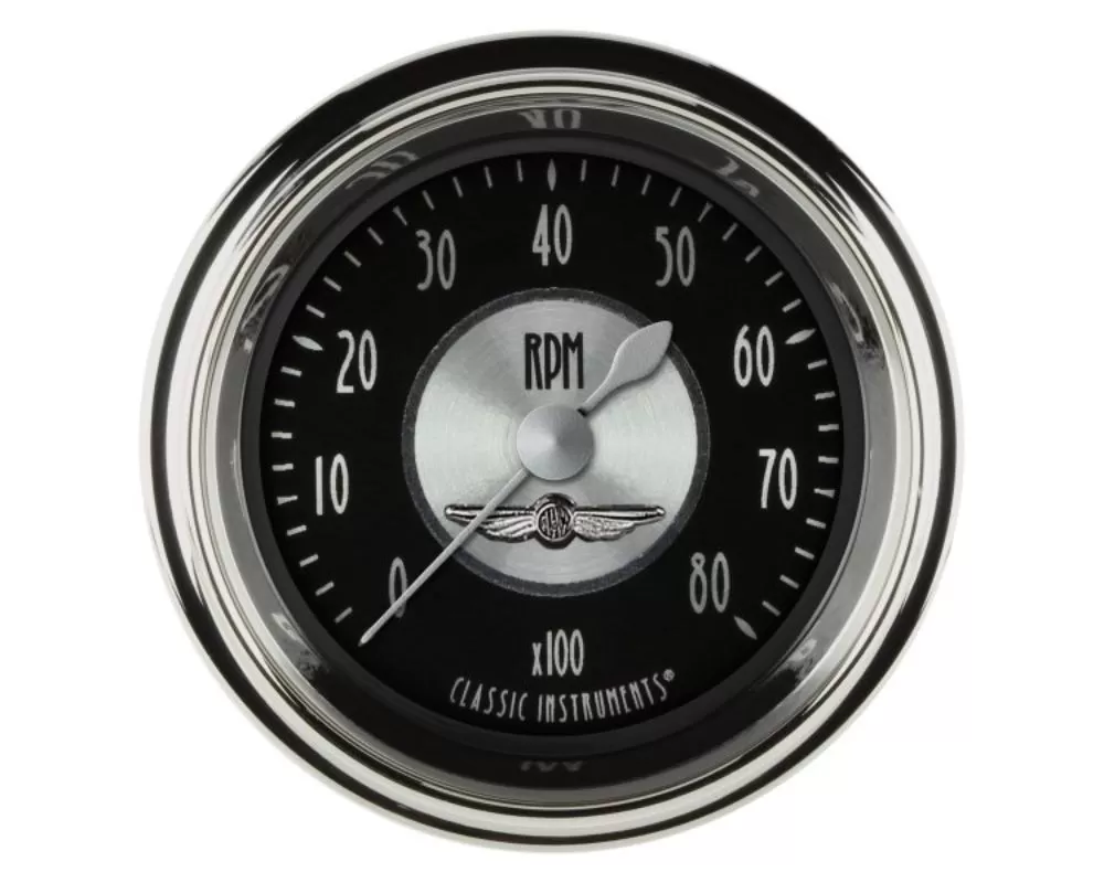 Classic Instruments All American Tradition Series 2-1/8" Tachometer - AT183SHC