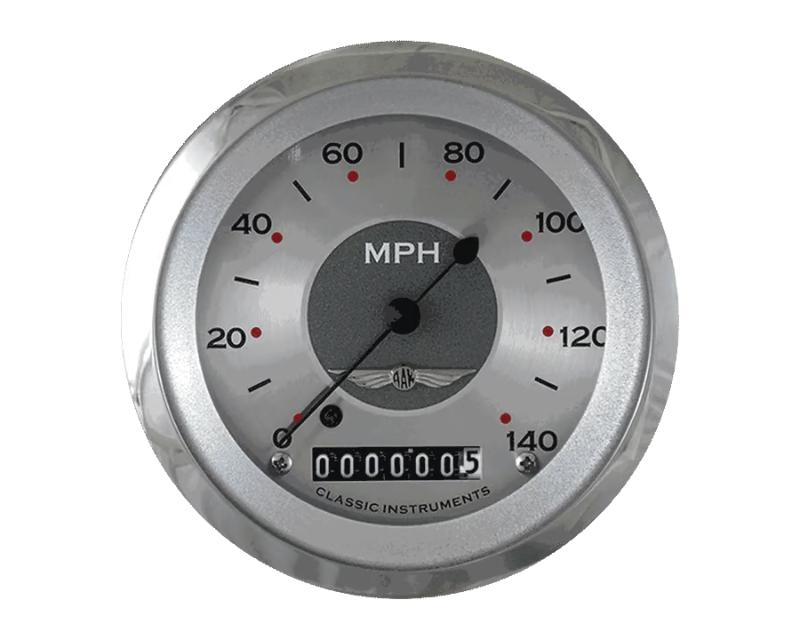 Classic Instruments All American Series 3-3/8" Speedometer - AW55SLC