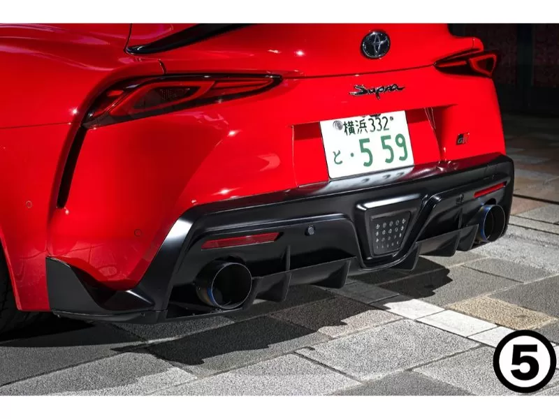 Orido Projects Rear Diffuser FRP Toyota Supra A90 2020+ - ORD-SUP-RED-000