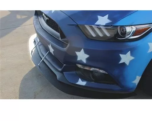 MRT Custom Paint Adjustable Front Splitter Ford Mustang 2015-2023 - 12U900-custom