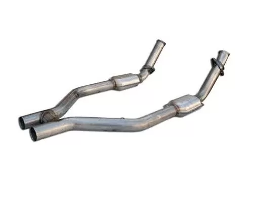 MRT MaxFlow H-Pipe w/ HiFlow Cats Ford Mustang GT 2005-2010 - 93A200