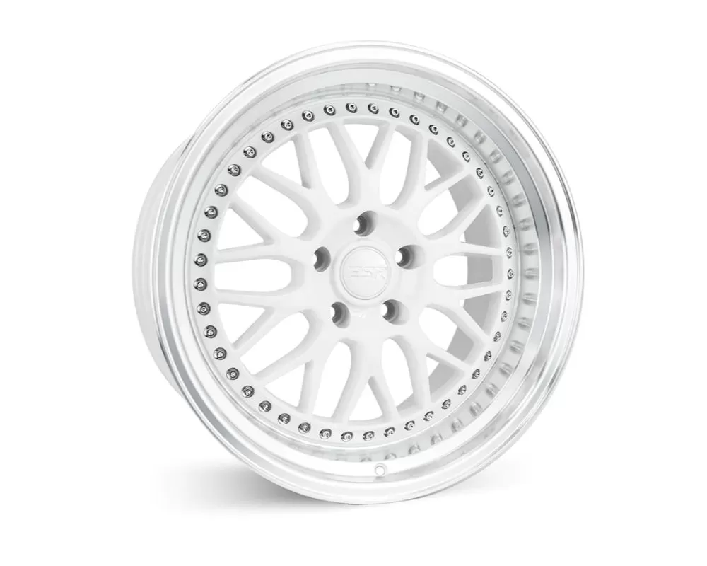 ESR Wheels SR01 Wheel 18x10.5 5x100 15mm Gloss White - 80511115_SR01WHT-ML_5X100