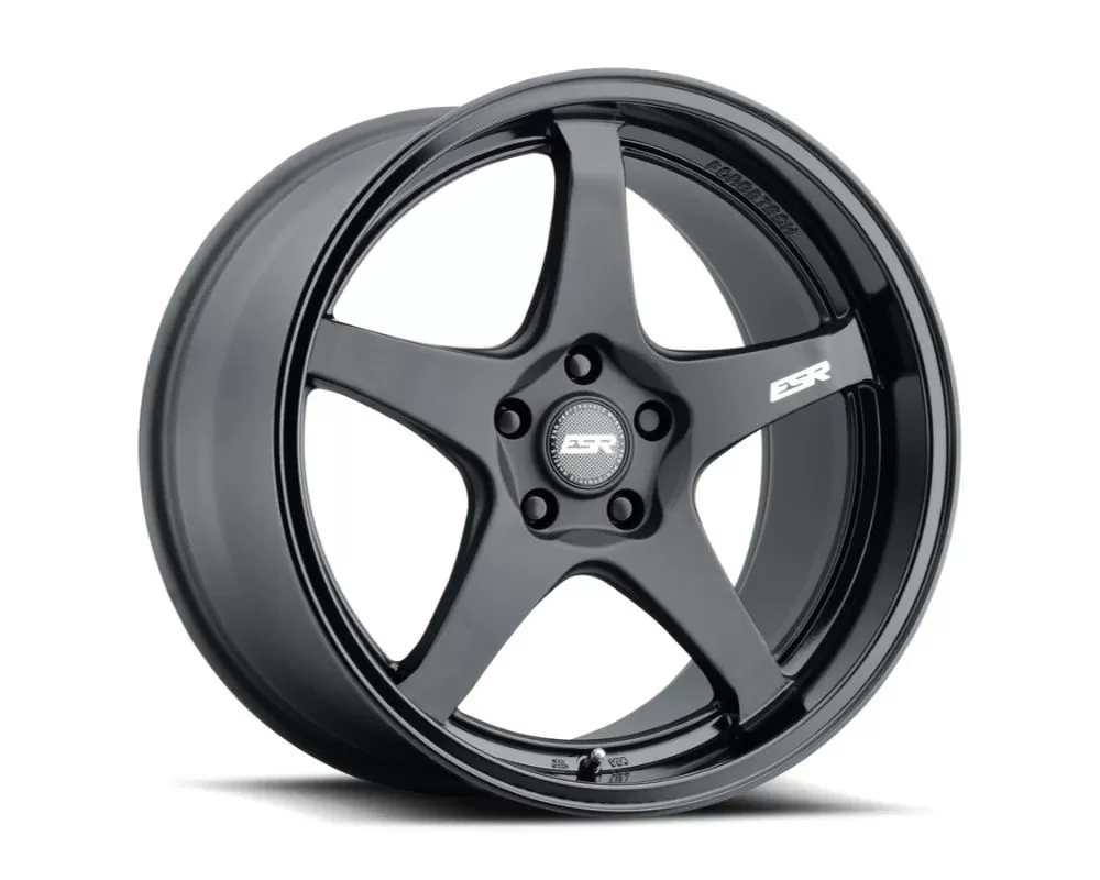 ESR Wheels AP5 Wheel 18x8.5 5x114.3 30mm Matte Black | Gloss Black - 88551430_APX5MBLK-BL