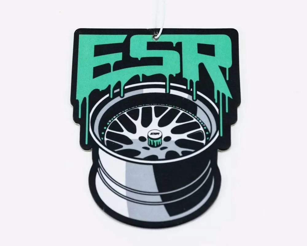 ESR Wheels Air Freshner Blue Berry | Yum Yum Green - AIR-GRN-BBYY