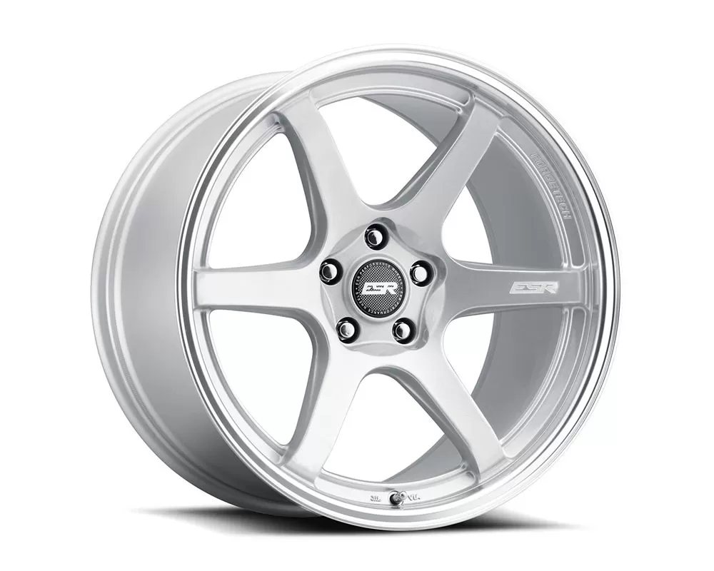 ESR AP6 Hyper Silver Wheel 18x10.5 5x114.3 +30mm - 805111ccapx6hs-ml -5x114.3