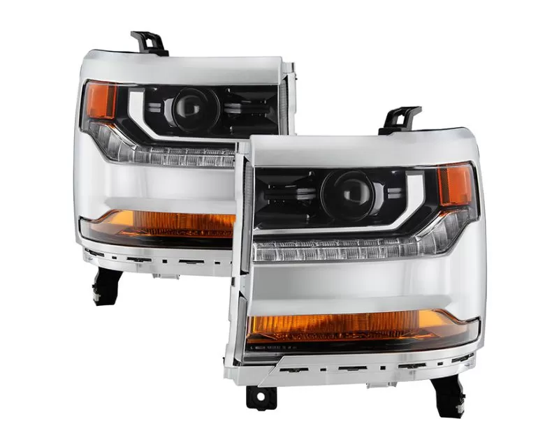 Xtune OEM Style Headlights Set Chevrolet Silverado 1500 2016-2018 - HD-JH-CS16-HID-OE-SET