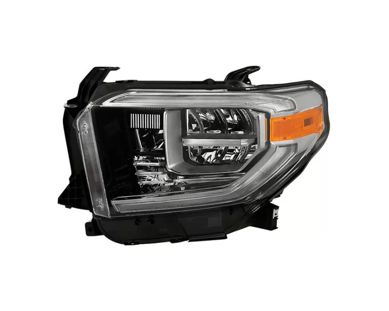 Xtune Smoke Left Driver Side OEM Style Headlights Toyota Tundra 2018-2020 - HD-JH-TTU18-LED-OE-SM-L