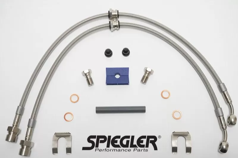 Spiegler Stainless Brake Lines - Front C8 Corvette with Iron Discs 2020-2023 - 13.02.10800