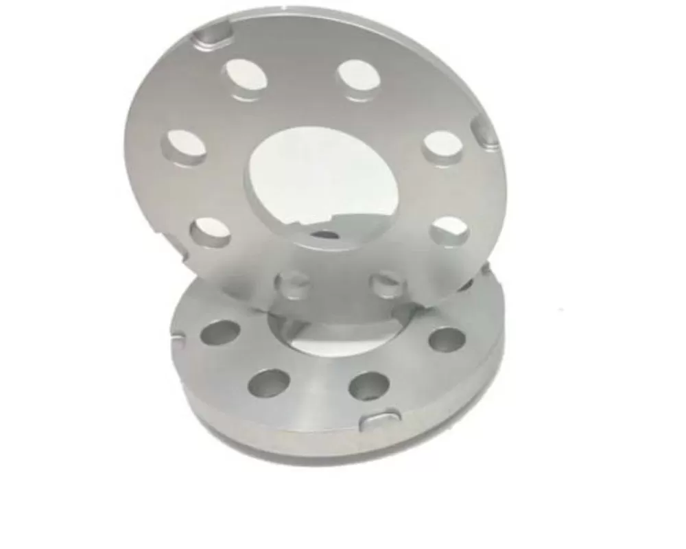 NLA Parts 15mm Silver Wheel Spacer Kit w/o Bolts Mini Cooper R50-R59  2006-2015 - MINISPCR15S
