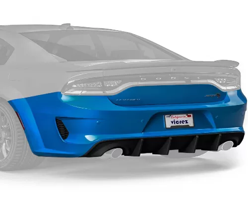 Vicrez 2020 Widebody Rear Bumper SRT Hellcat Style Dodge Charger 2015-2021 - vz102197