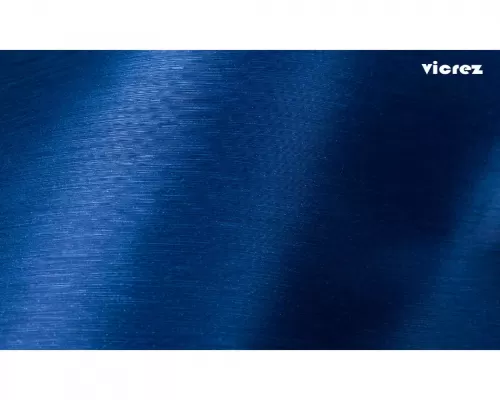 Vicrez Vinyl Car Wrap Film vzv10172 Brushed Blue Navy Aluminum 5ft x 45ft - vzv10172-45
