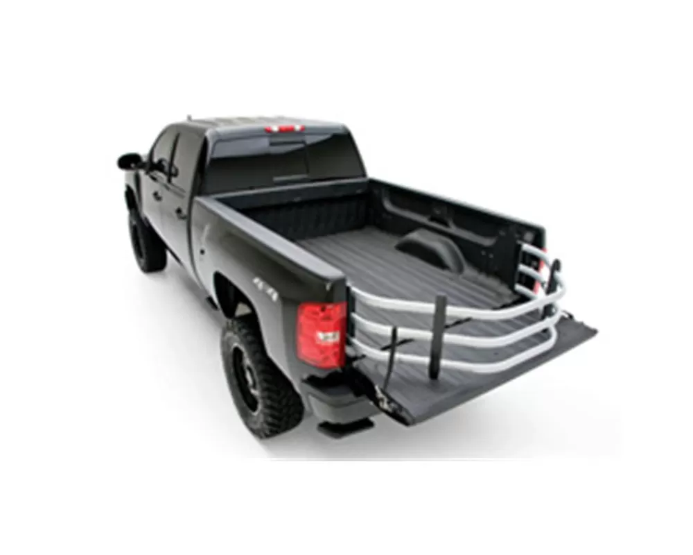AMP Research BedXtender HD Sport - Silver Ford | Ram 1999-2023 - 74804-00A