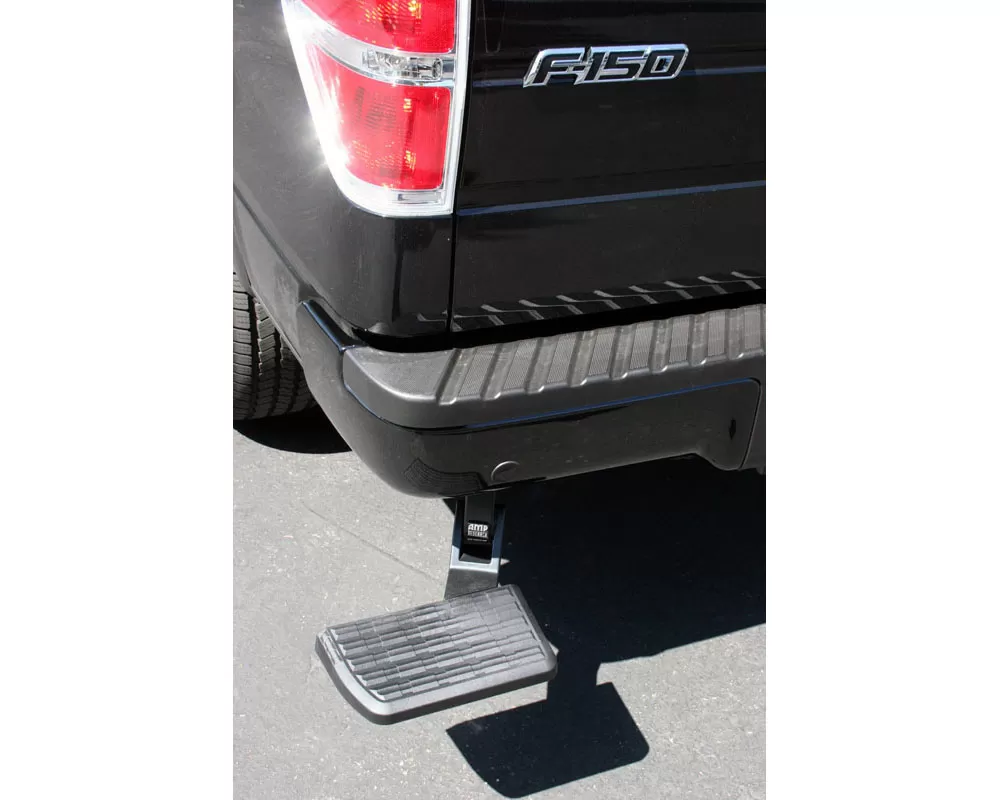 AMP Research Bedstep Flip Down Bumper Step 06-14 Ford F-150, Incl. Raptor (Excl Flareside) Ford - 75302-01A