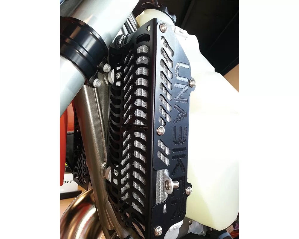 Unabiker Radiator Guard Black KTM 250 XC-W | 300 XC-W 2008-2016 - 14KTMMXCW-K