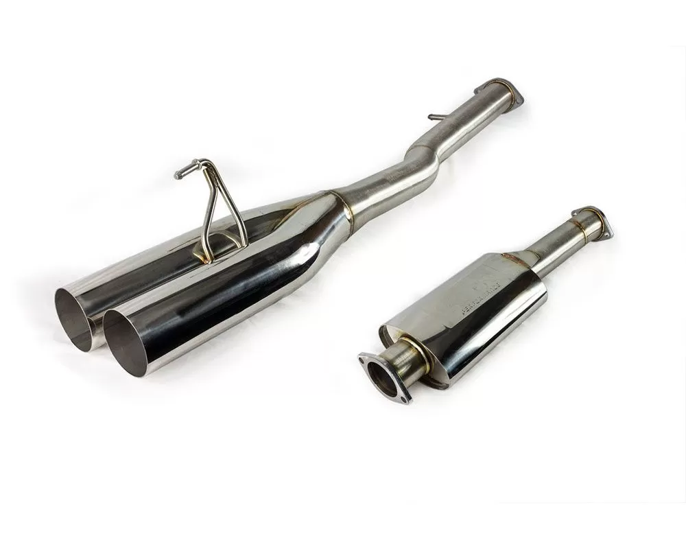 ISR Performance EP Dual Boso 4" Tip Exhaust - Nissan 350Z - IS-EPDual-350BO