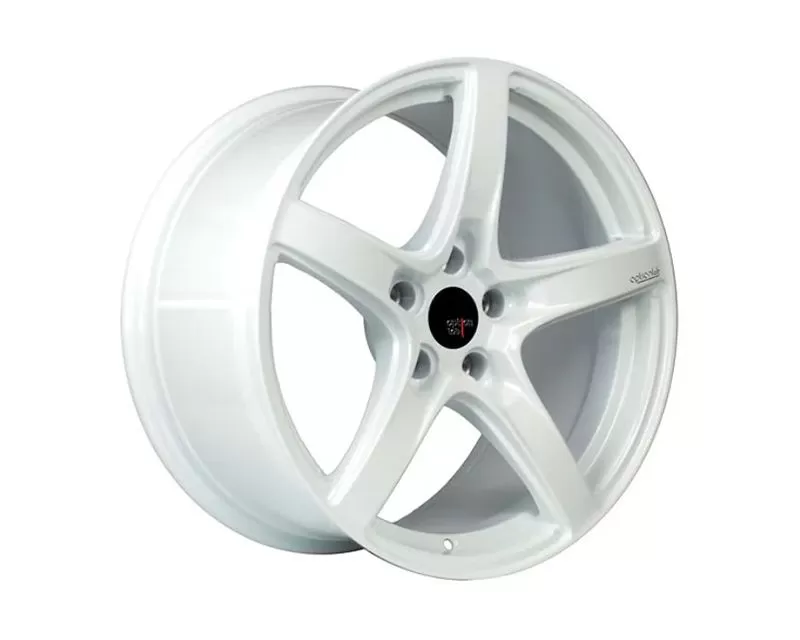 Option Lab Wheels R555 Wheel 18x9.5 5x114.3 38mm Onyx White - OPLL55-89565-38-WHT
