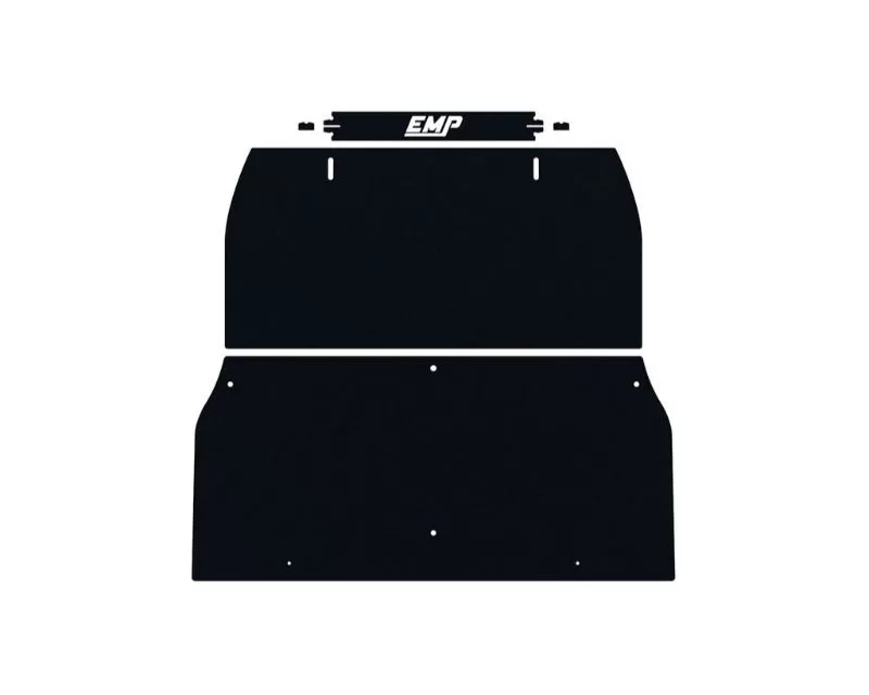 Evans Motorsport Performance Rear Seat Delete Kit Full Carpet Ford Mustang S550 2015-2022 - EMP-MRSD-CPT