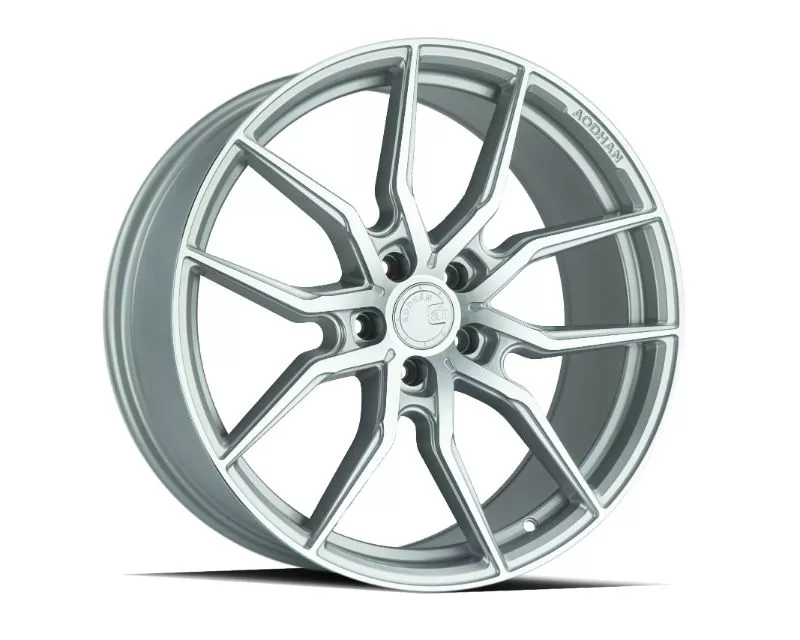 AodHan Wheels AFF1 Wheel 20x10.5 5x120 35 Gloss Silver Machined Face - AFF120105512035SMF