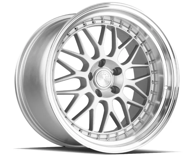 AodHan Wheels AH02 Wheel 19x11 5x114.3 15 Silver with Machined Lip - AH0219115114315SML