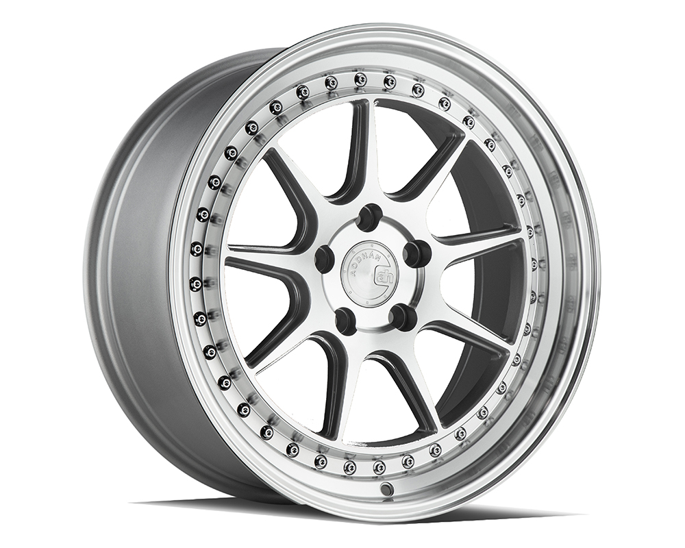 AodHan Wheels DS-X Wheels 5x114.3 18x9.5 35 Silver w/ Machined Face - DSX1885511435SMF