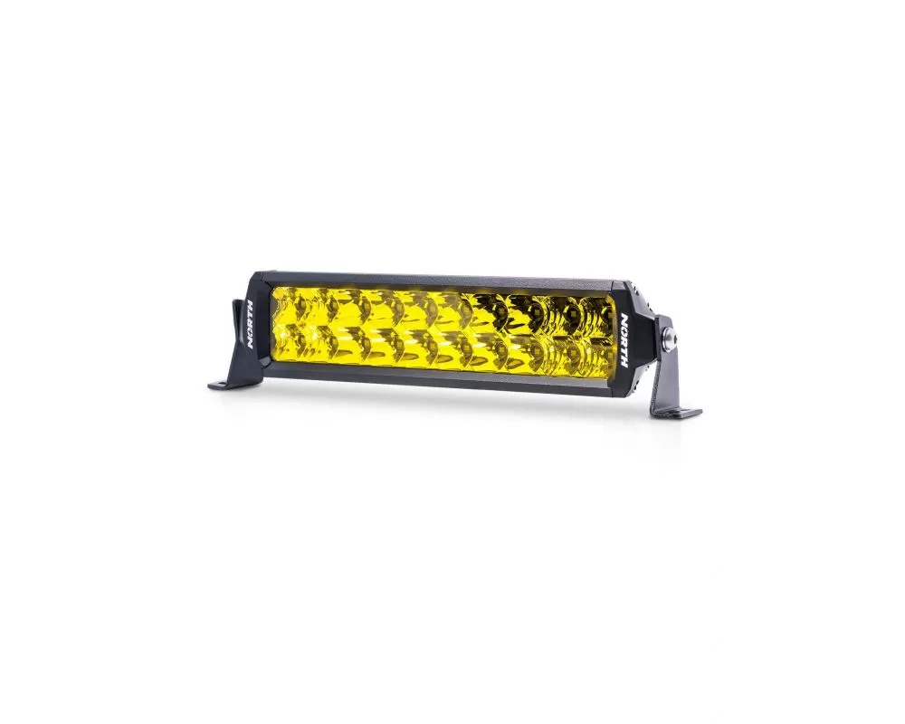 North Lights 10" Gold Amber Dual Row Spot/Flood Combo LED Light Bar - NRTH-LB-DR-10-A