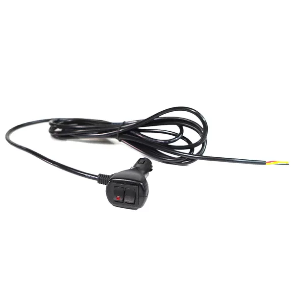 Xprite 12V 10ft Cigarette Lighter Extension Wire With On Off Switches - CIGA-EXT-003-10FT