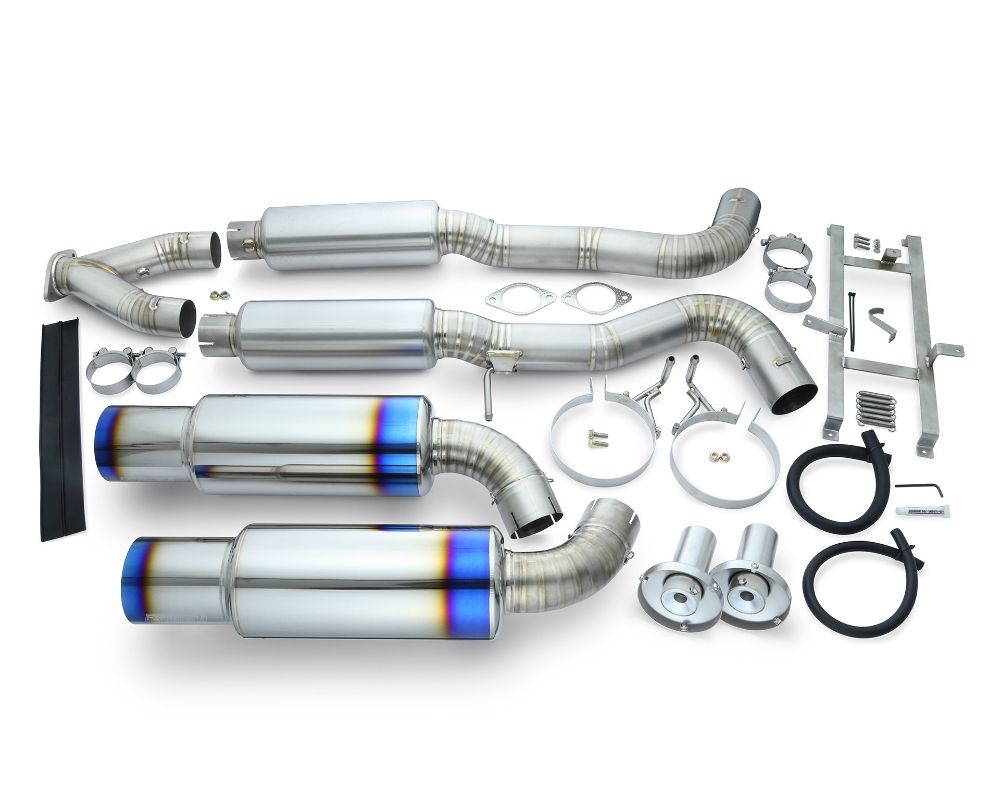 Tomei Expreme Full Titanium Muffler Kit Nissan 400Z RZ34 Type-D 2023+ - TB6090-NS21D