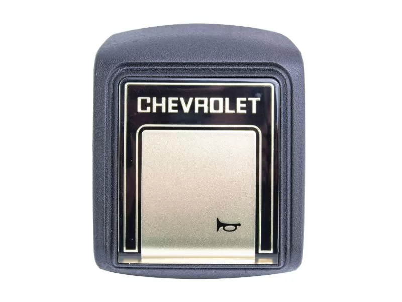 AMD Black/Champagne for Deluxe Steering Wheel Horn Button Chevrolet Blazer | C/K | Suburban 1978-1991 - 459-4088-2