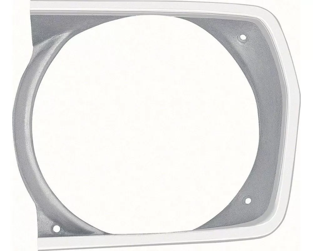 AMD Argent Silver LH Headlamp Bezel Plymouth Duster | Scamp | Valiant A-Body 1970-1972 - K-3443223