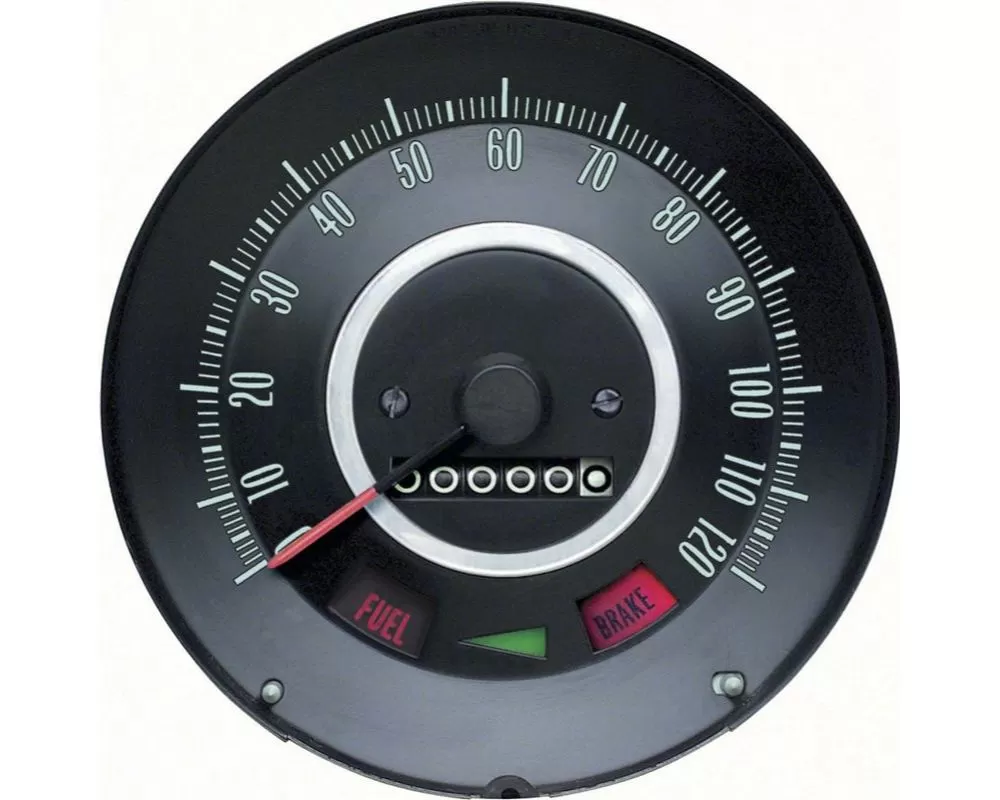 AMD 120mph Speedometer w/o Speed Warning Chevrolet | Pontiac 1967 - K-6480794