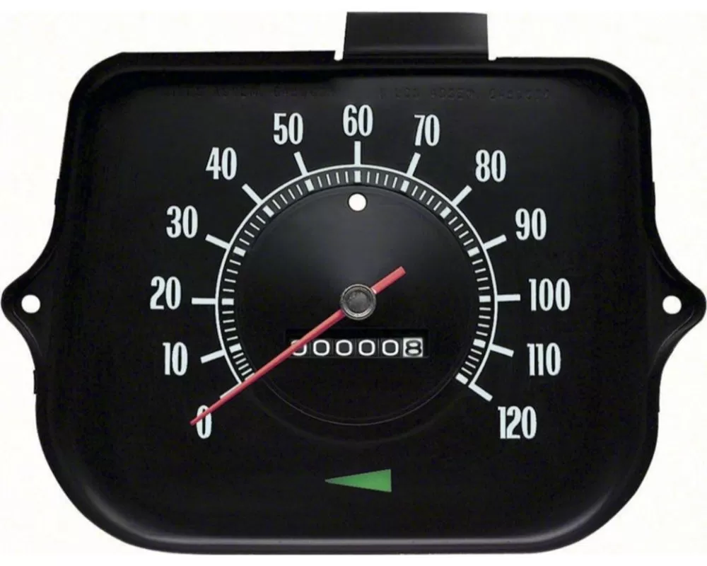AMD 120mph Speedometer w/o Speed Warning Chevrolet 1968 - K-6492545