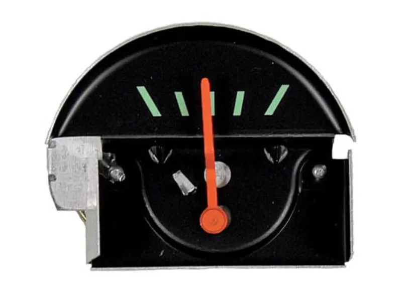 AMD Black Face Console Oil Gauge Assembly Chevrolet Camaro 1967 - W-354B