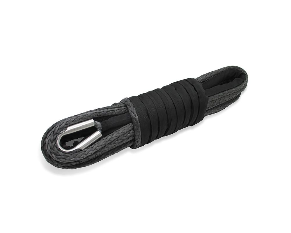 TJM Products Black Synthetic 3/8inch 100 ft Rope - 9.47138E+11