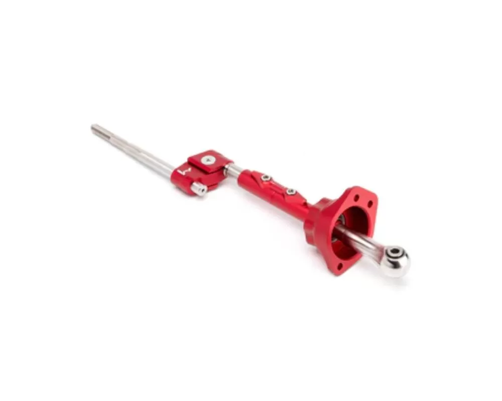 Hybrid Racing Adjustable Short Shifter Assembly for B&D Series Red - HYB-SAS-01-32