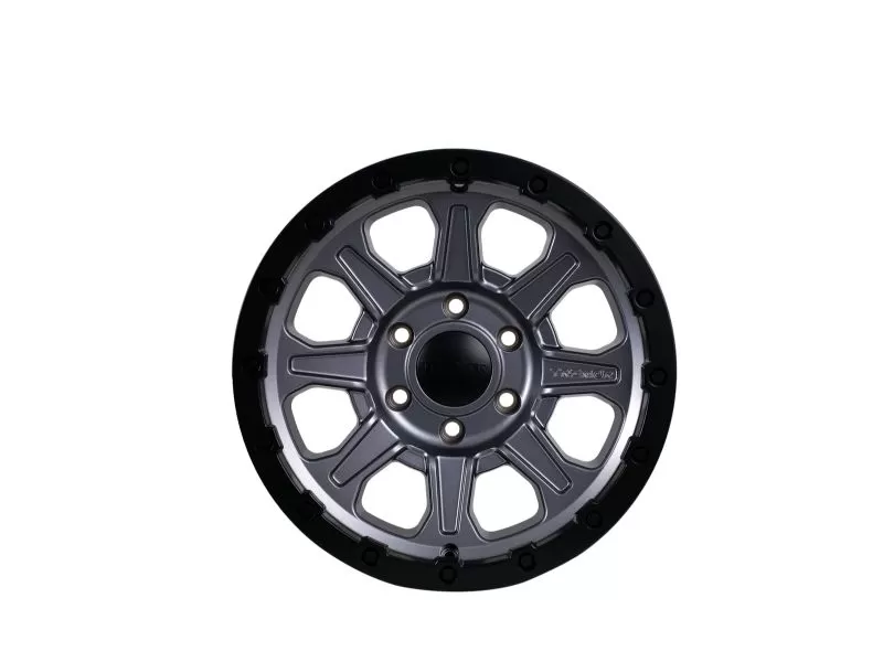 Tremor Alloy Wheels 103 Impact Wheel 17x8.5 6x135 BP +0mm 87.1m Hub Bore Graphite Grey with Black Lip - 103-785360GG