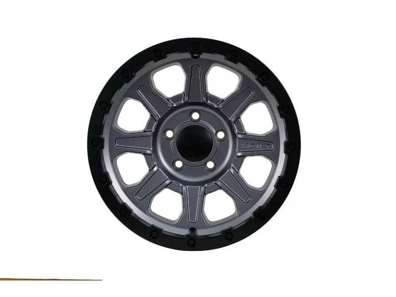 Tremor Alloy Wheels 103 Impact Wheel 17x8.5 5x150 BP +0mm 110.5m Hub Bore Graphite Grey with Black Lip - 103-785500GG
