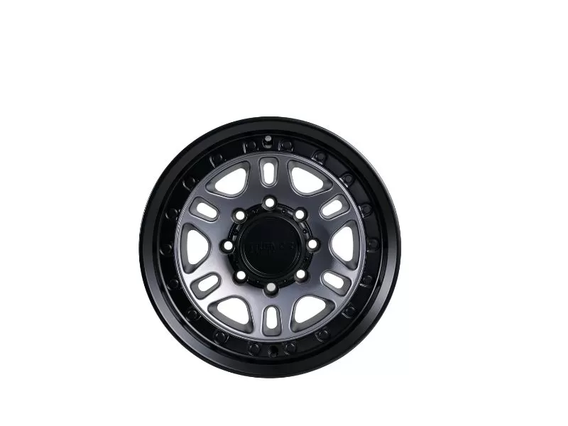 Tremor Alloy Wheels 105 Shaker Wheel 20x9 8x6.5/165.1 +0mm 121.3mm Hub Bore Graphite Grey with Black Lip - 105-290810GG