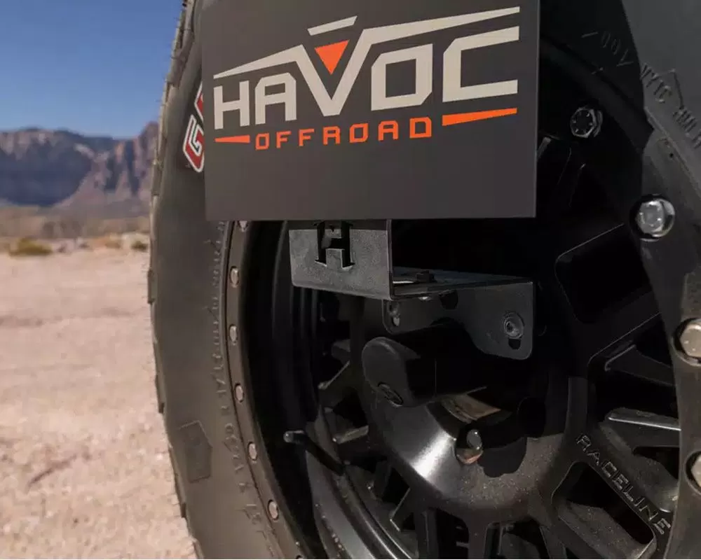 Havoc Offroad Tag Relocation Bracket Ford Bronco 2021-2023 - HFB-05-001