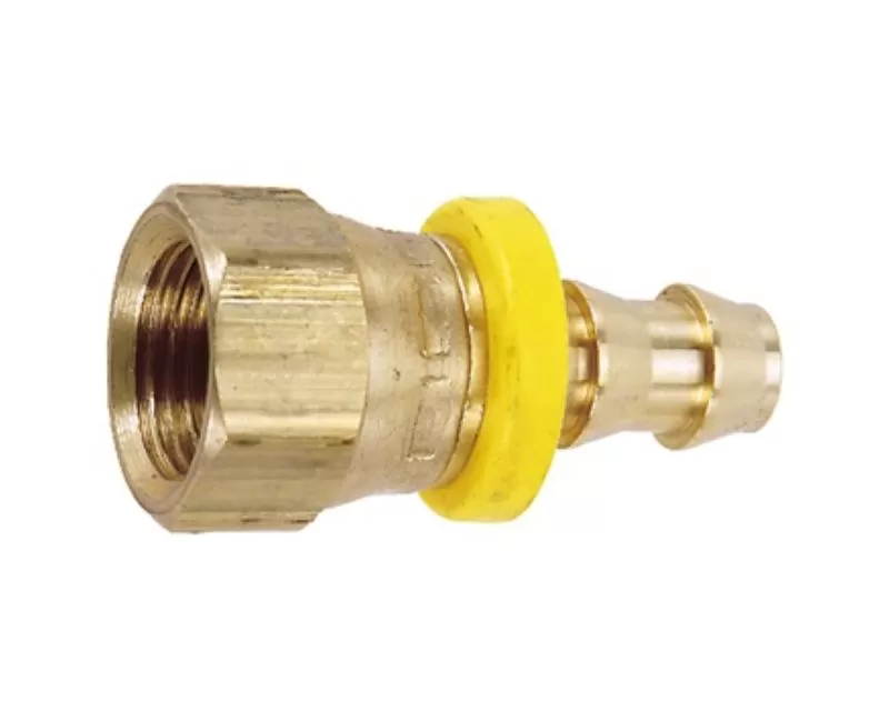 Top Street Performance -6AN Female Swivel to 3/8 Push-on Hose End Fitting Straight - 81304