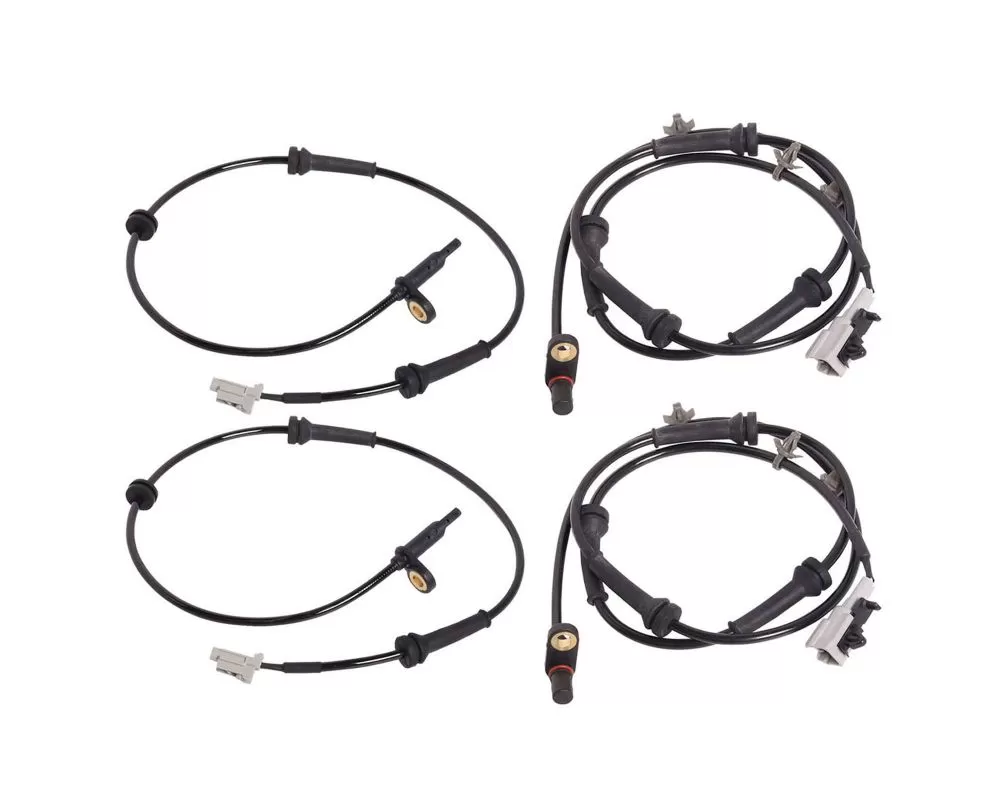 Aceon Set of 4 Front Left/Right ABS Wheel Speed Sensor Nissan Rogue | X-Trail 2.5L 2008-2013 - 8319-3310-BUNDLE-1
