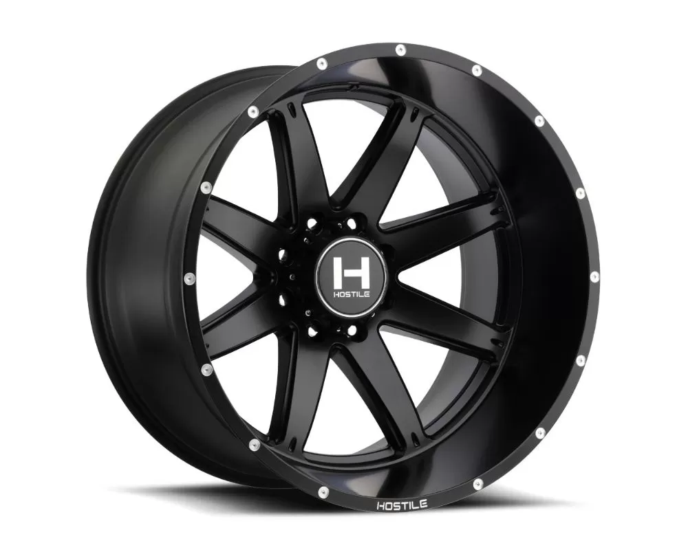 Hostile Alpha Wheel 20x10 8x165.1 -19mm Asphalt - H109-2010816547BB