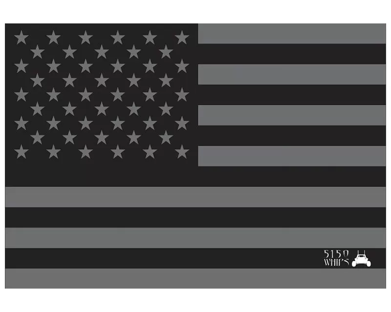 5150 Whips 2'x3' Flag with American Logo - WH-2311