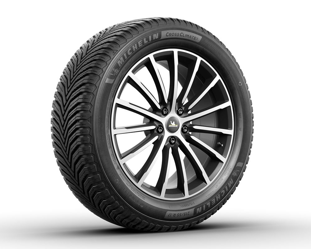 Michelin CrossClimate 2 A/W Tire 245/40R20 99W XL Black Sidewall - 52079