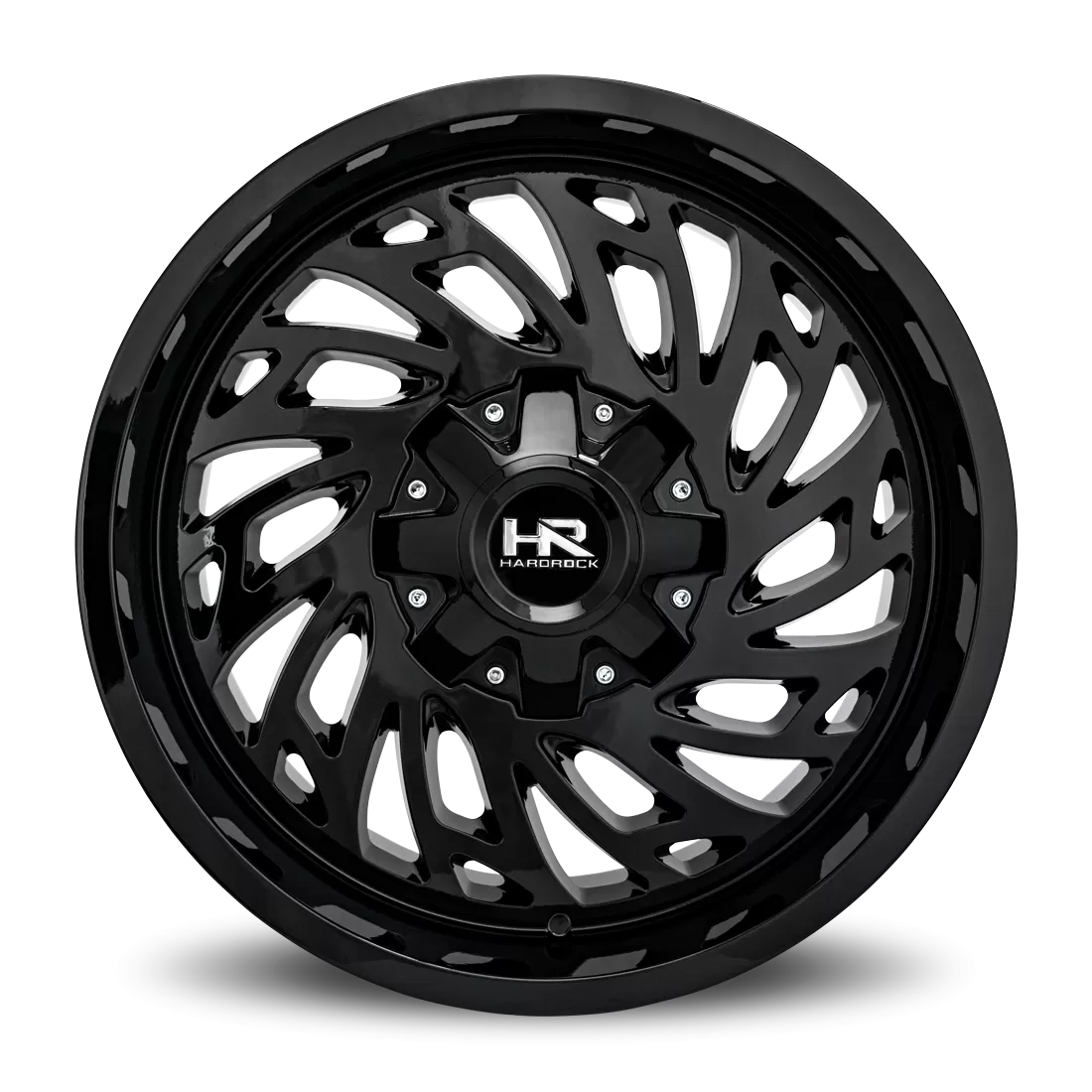 Hardrock Offroad Attack Aluminum Wheel 20x10 5x127/139.7 -19 87 Gloss Black - H710-201052119GB