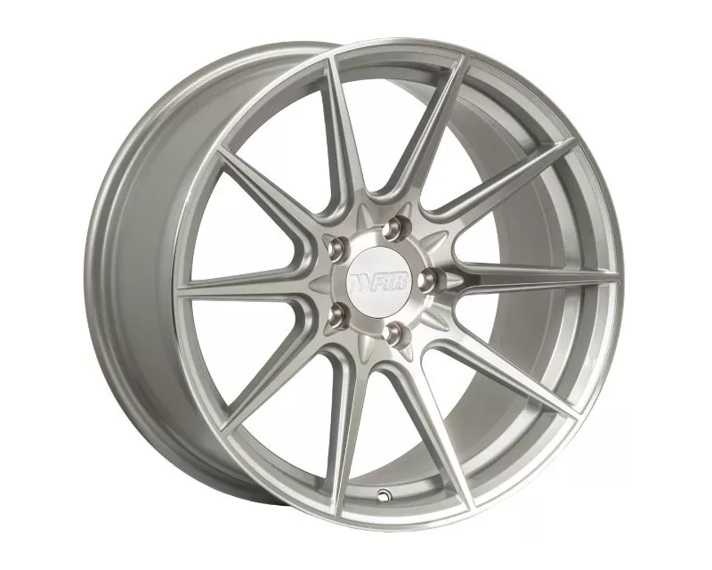 F1R F101 Wheel 18x8.5 5x112 42mm Machine Silver - F10118855112MS42