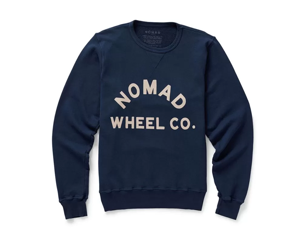 Nomad Wheel Co. Blue Club Sweater - Medium - N-CLUBSWEATER-M