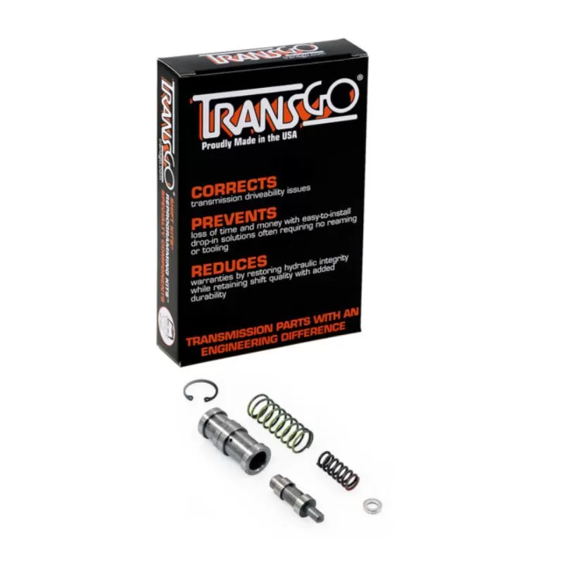 TransGo 0.472" Boost Valve and Bushing Steel Replacement Kit 4L60E | 4L65E | 4L70E | 4L75E 1993+ - 4L60E-Boost-472