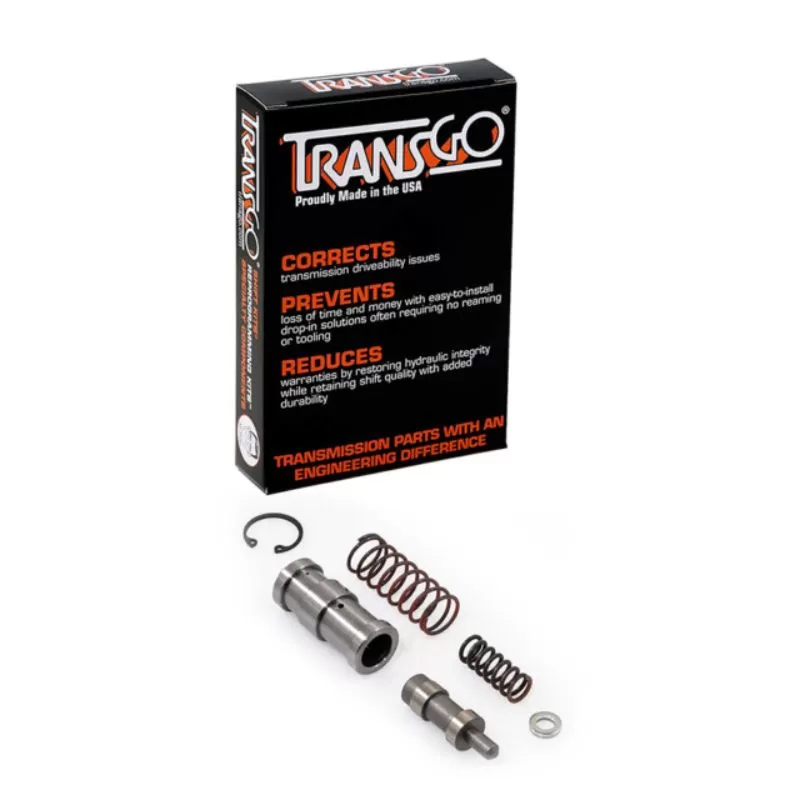 TransGo 0.500" Boost Valve and Bushing Steel Replacement Kit 4L60E | 4L65E | 4L70E | 4L75E 1993+ - 4L60E-Boost