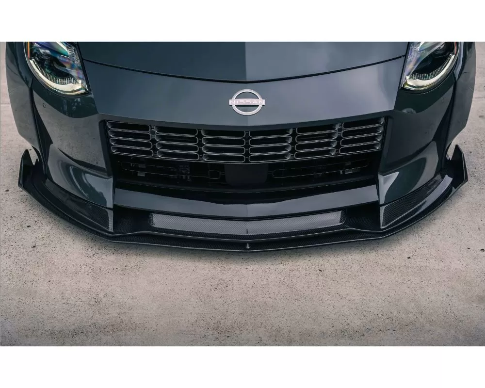 Street Hunter Carbon Fiber Front Lip w/ Splitter Nissan Z 2023+ - SHD-Z-FLS-CF