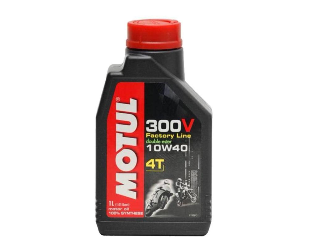 Motul 1L 300V 10W-40 Factory Line Road Racing Motor Oil - 104118